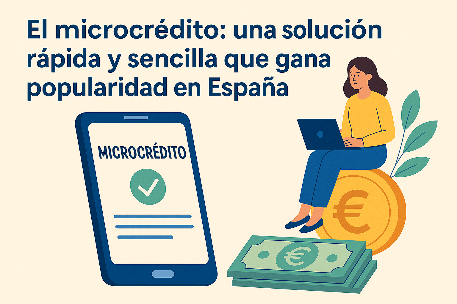 El microcrédito: una solución rápida y sencilla que gana popularidad en España